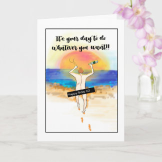 Grappige verjaardagskaarten voor hem: vader, opa,  kaart