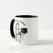  Grappige Verjaardagstaart 50s Vrouw Mok (Voorkant links)