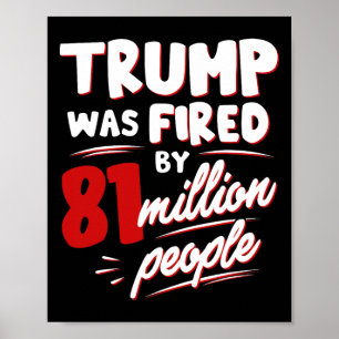 Grappige verkiezing Trump is ontslagen door 81 mil Poster
