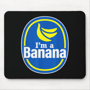 Grappige Verkleed Ik Ben Een Banaan Halloween Kost Muismat