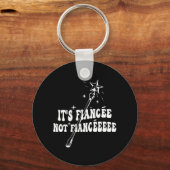 Grappige Verloofde Verlovingsfeest Toverstaaf  Sleutelhanger (Voorkant)