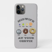 Grappige verloskundige "bij je baarmoederhals" cm  Case-Mate iPhone case (Achterkant)