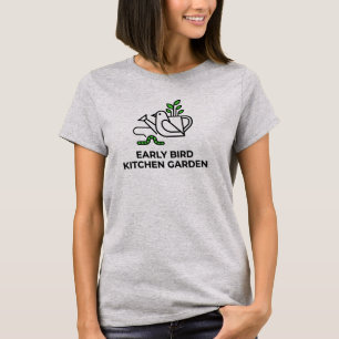 Grappige Vermoeide Vroege Vogel Tuinier   Uitgeput T-shirt