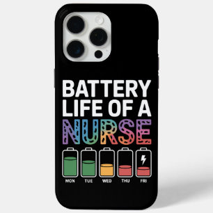 Grappige Verpleegster Batterij Levensduur Citaat K iPhone 15 Pro Max Hoesje