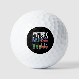 Grappige Verpleegster Batterij Levensduur Citaat K Golfballen