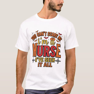 Grappige Verpleegster Halloween Je Kunt Me Niet Ba T-shirt