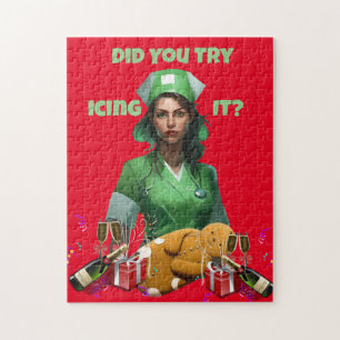 Grappige Verpleegster Icing It Thunder_Cove Legpuzzel