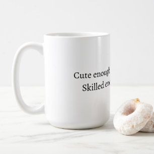 Grappige verpleegster quote mok