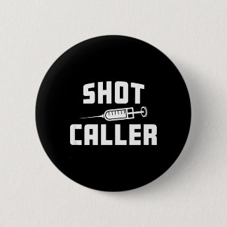 Grappige verpleegster Shot Caller Dokter Ziekenhui Ronde Button 5,7 Cm