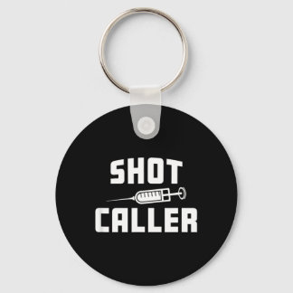 Grappige verpleegster Shot Caller Dokter Ziekenhui Sleutelhanger