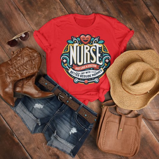 Grappige verpleegster, verpleegster cadeau t-shirt