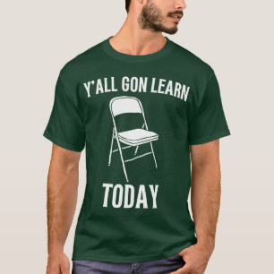 Grappige video virale klapstoel Alabama meme boot T-shirt