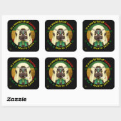 grappige vierkante sticker "BE A MARIE-JANE" (Vel)