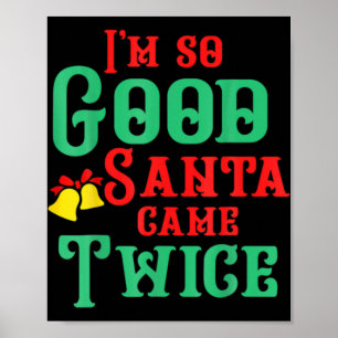 Grappige Vies Ondeugende Ongepaste Kerstmis T Shir Poster