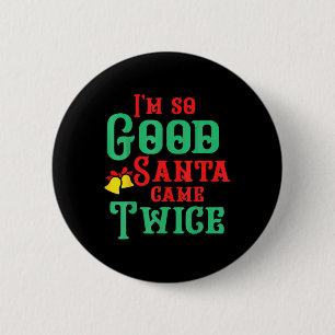 Grappige Vies Ondeugende Ongepaste Kerstmis T Shir Ronde Button 5,7 Cm