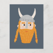 Grappige Viking Briefkaart (Voorkant)
