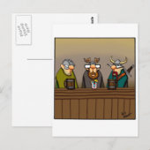 Grappige Viking Drink Cartoon Briefkaart (Voorkant / Achterkant)