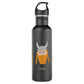 Grappige Viking gepersonaliseerd Waterfles (Voorkant)