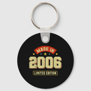 Grappige Vintage 2006 Verjaardags Citaten Feest Sleutelhanger
