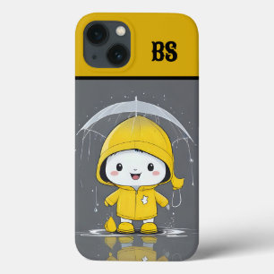 Grappige vis in regenlaarzen - Beach Humor iPhone 13 Hoesje