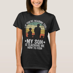 Grappige visgrap Vader & Zoon Cadeau-idee Vaderdag T-shirt
