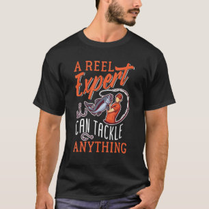 Grappige Vishaak En Hengel Voor Experts T-shirt