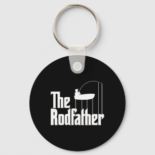 Grappige Vissen meme van de rodfather Vissen Rod Sleutelhanger
