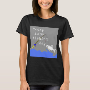 Grappige vissen t-shirt