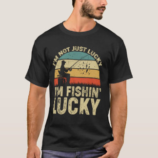 Grappige vissen vintage Iu2019m niet alleen maar g T-shirt
