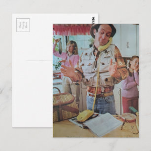 grappige vissenverhalen jaren 80 tijdperk adverten briefkaart