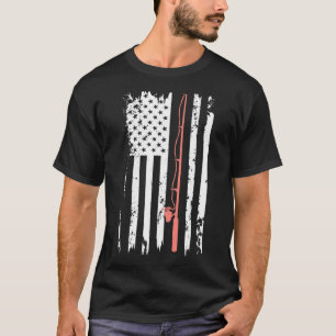 Grappige Visser Echtgenoot Vader Vislegende Vintag T-shirt