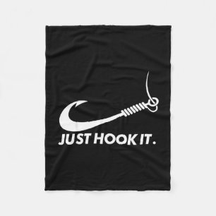 Grappige visser haak het gewoon fleece deken
