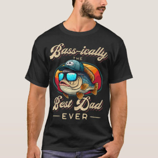 Grappige Visser Vaderdag - Papa Visser T-shirt