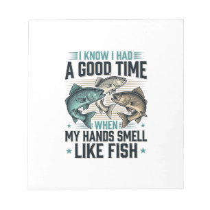 Grappige Visserij Citaat Vintage Gravure Vector On Notitieblok