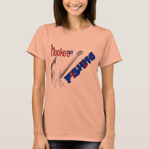 Grappige Visserij Vastgehaakt bij de Visserij T-shirt