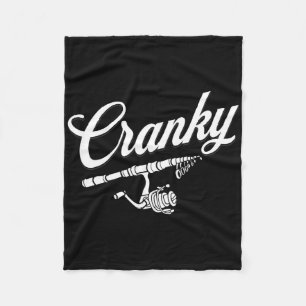 Grappige Visspoel Pun T-shirt Fleece Deken