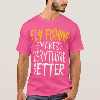 Grappige vliegvissen maakt alles beter t-shirt