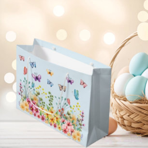 Grappige vlinders Happy Easter Day Groot Cadeauzakje