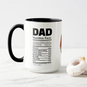 Grappige Voedingsfeiten voor Papa met Foto's Mok