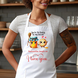 Grappige Voedsel Persoonlijke Cute Liefde Geschenk Schort