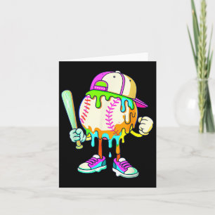 Grappige Voetbal Drip Voor Jongens Kinderen Jeugd Kaart