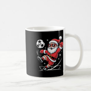 Grappige Voetbal Kerstman 67 Meme Kerstmis Xmas Py Koffiemok