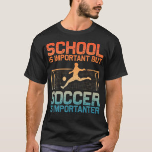 Grappige Voetbal Kunst Voor Jongens Meisjes Grap V T-shirt