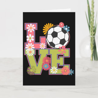 Grappige Voetbal Kunst Voor Vrouwen Meisjes Voetba Kaart