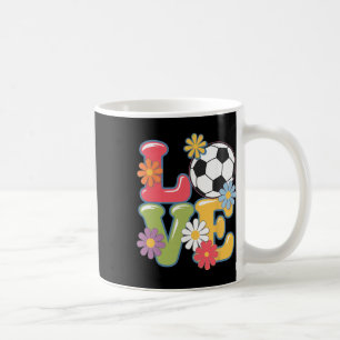 Grappige Voetbal Kunst Voor Vrouwen Meisjes Voetba Koffiemok