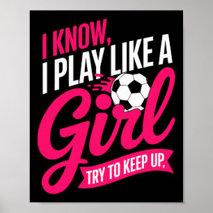 Grappige Voetbal Spreuk Ik Weet Dat Ik Als Een Mei Poster