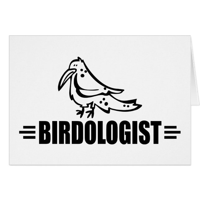 Grappige Vogel (Voorkant Horizontaal)