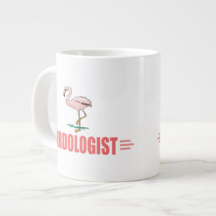 Grappige Vogel Flamingo Grote Koffiekop
