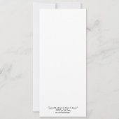 grappige vogelfeestkaart kaart (Achterkant)