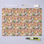 Grappige vogels (Sapling) Tissuepapier (Craft)